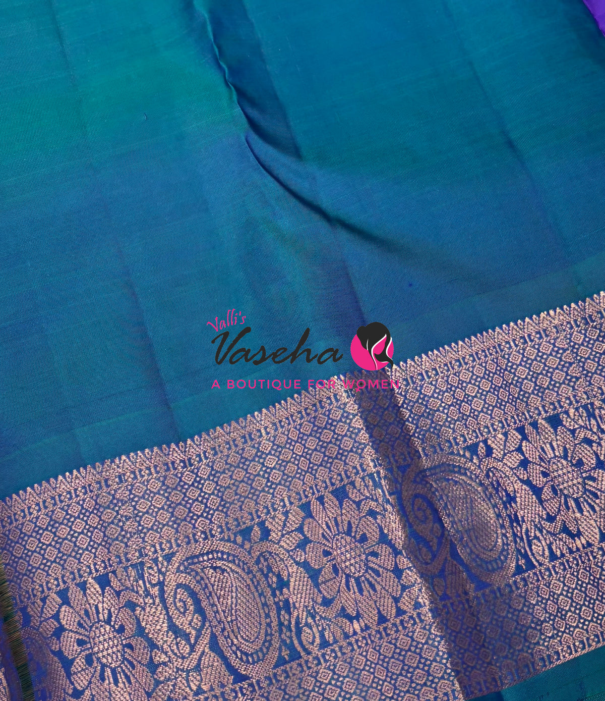 Half Mix - Pure Soft Silk Saree - VVPSS031