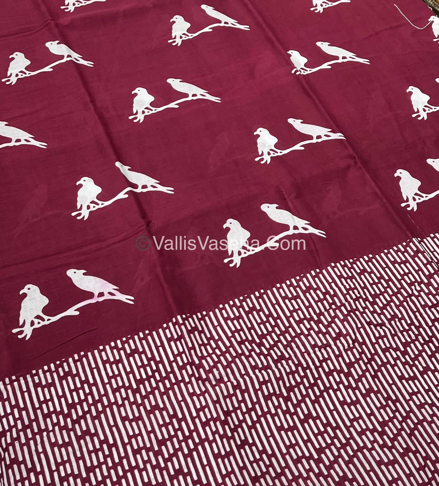 Pure Soft Mul Mul Cotton Sarees - VVMMC002