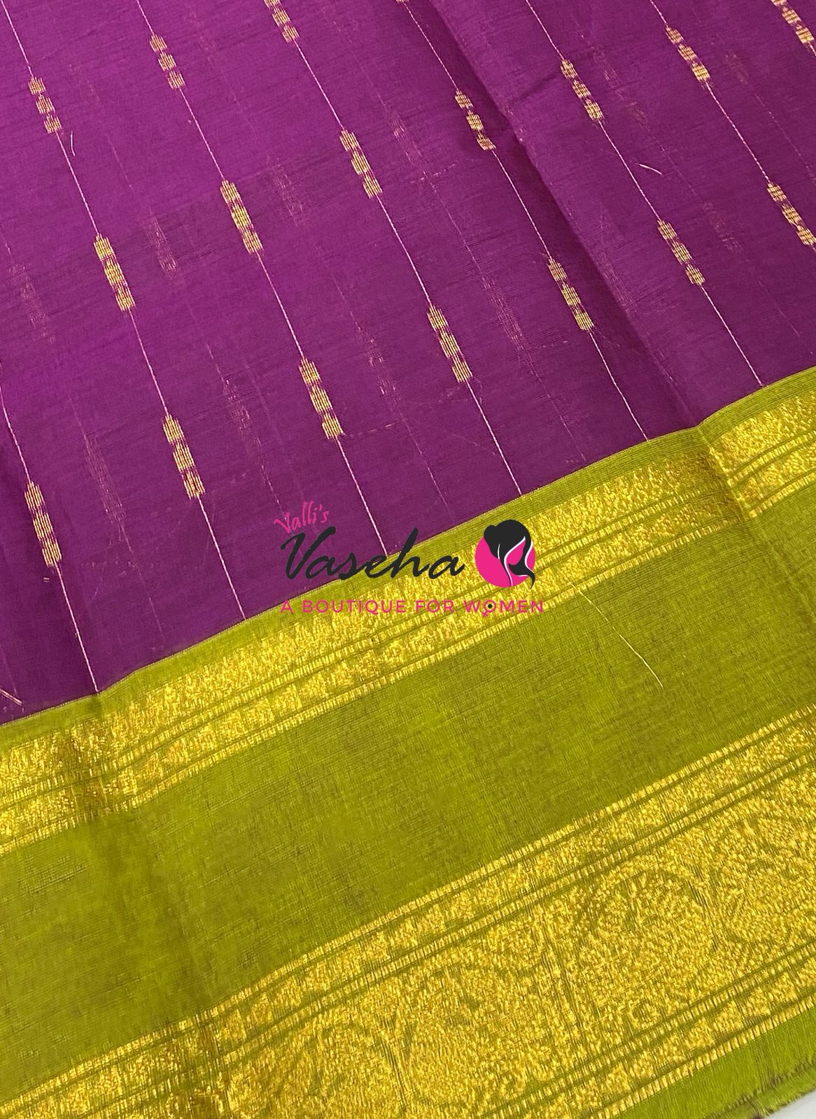 Kanchi Cotton Saree - VVKCS033