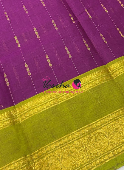 Kanchi Cotton Saree - VVKCS033
