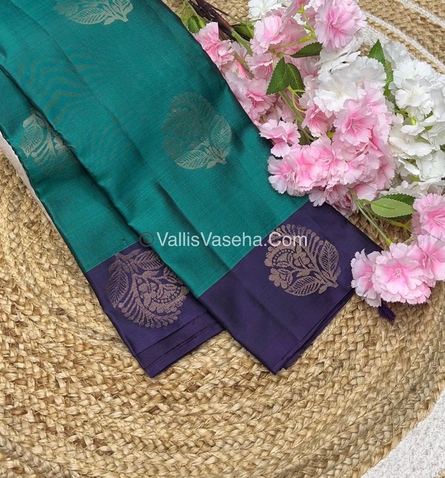 Half Mix - Pure Soft Silk Saree - VVPSS040