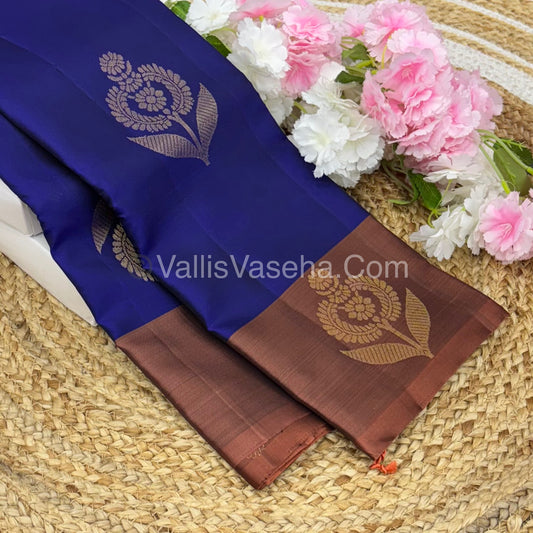 Half Mix - Pure Soft Silk Saree - VVPSS043
