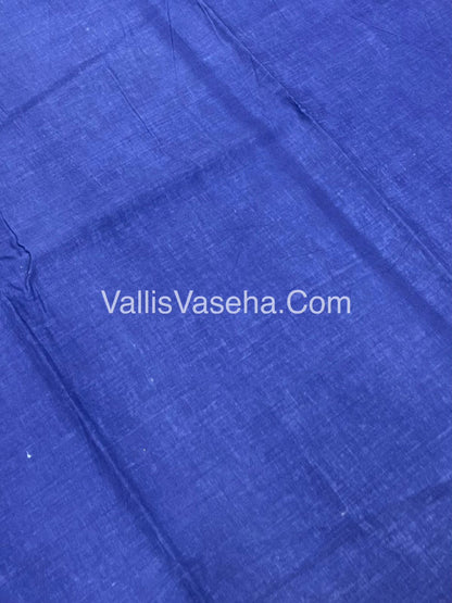 Pure Soft Mul Mul Cotton Sarees - Hand Block Prints - VVMMC008