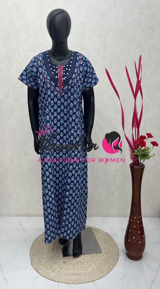 Free Size - Nighties  - VVJN001