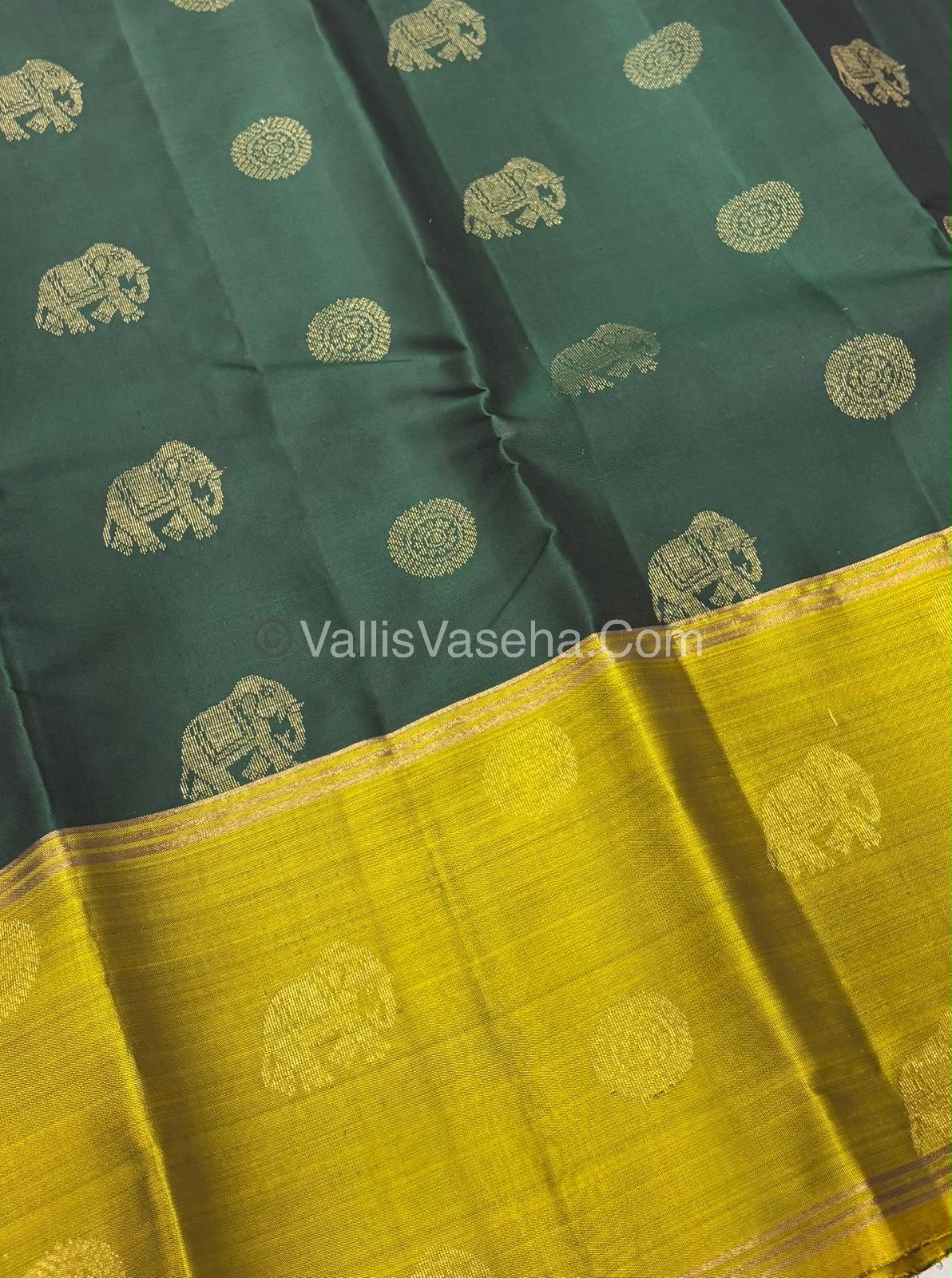 Half Mix - Pure Soft Silk Saree - Long Retta Petta Border with Butta - VVPSS076