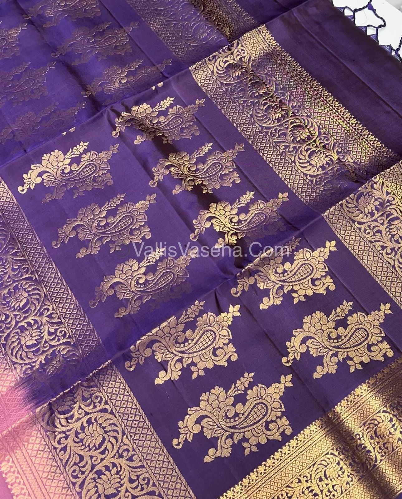 Pure Soft Silk Saree - Kanchi Border - VVPSS015