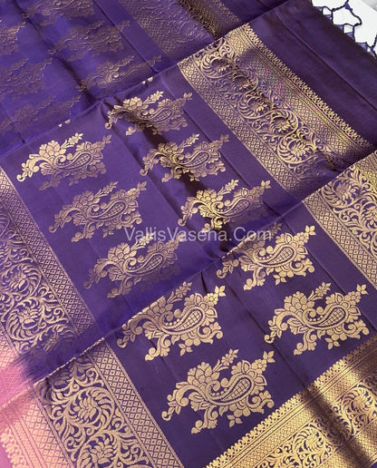 Pure Soft Silk Saree - Kanchi Border - VVPSS015