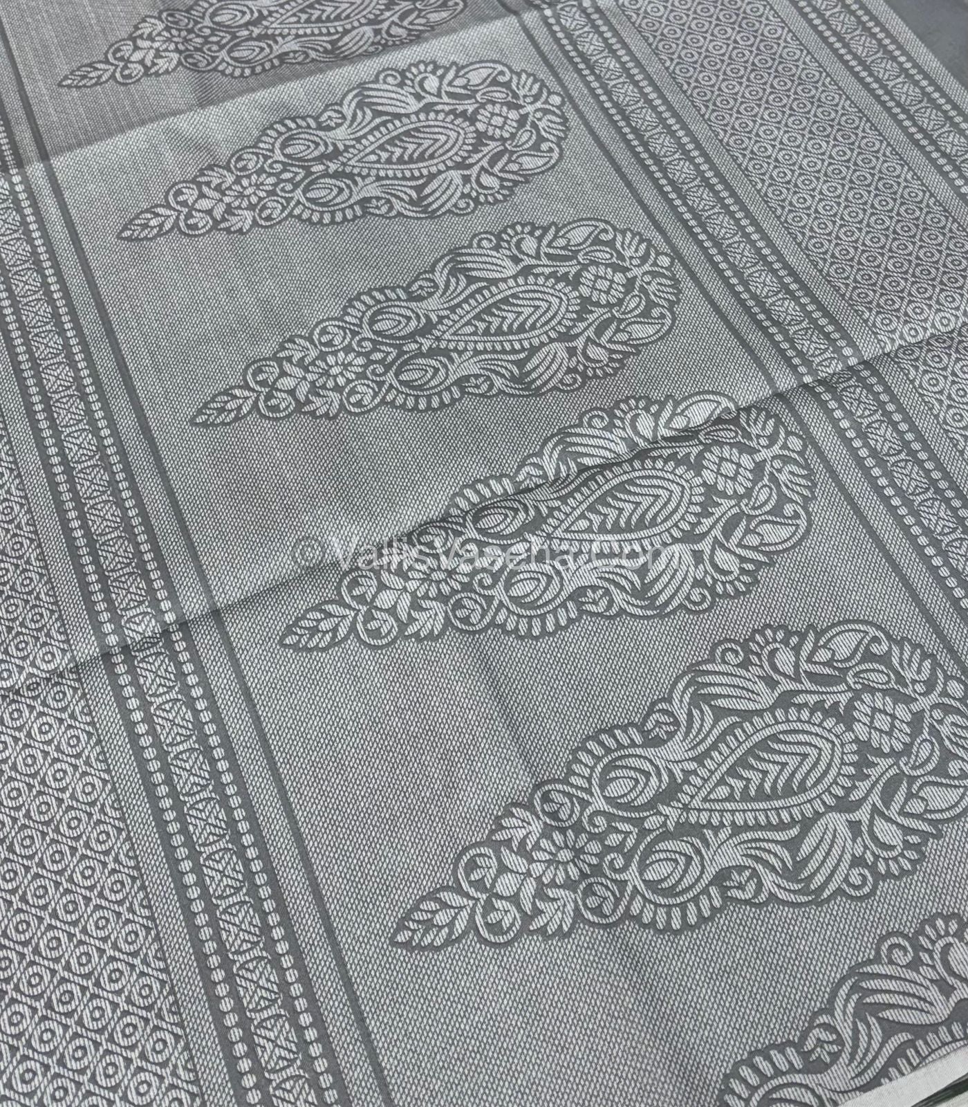 Semi Chappa Silk - Pink with Grey - VVSC003