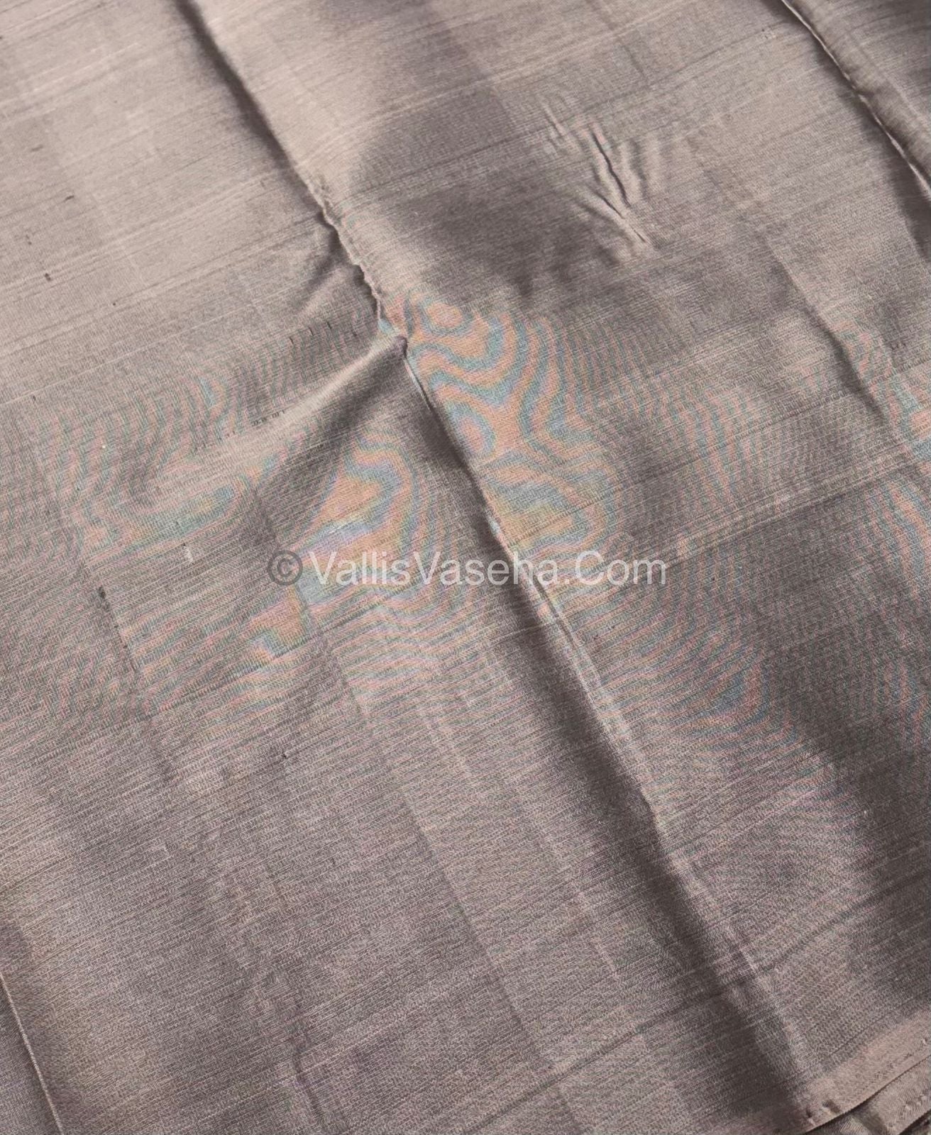 Half Mix - Pure Soft Silk Saree - VVPSS054