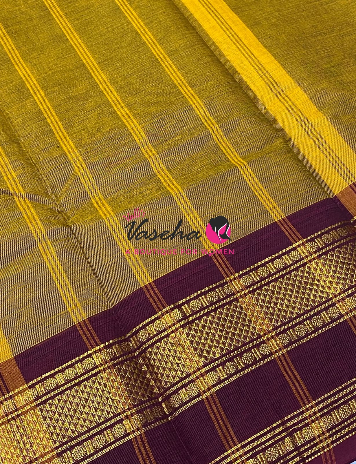 Kanchi Cotton Saree - VVKCS032