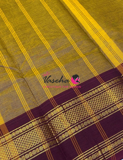 Kanchi Cotton Saree - VVKCS032