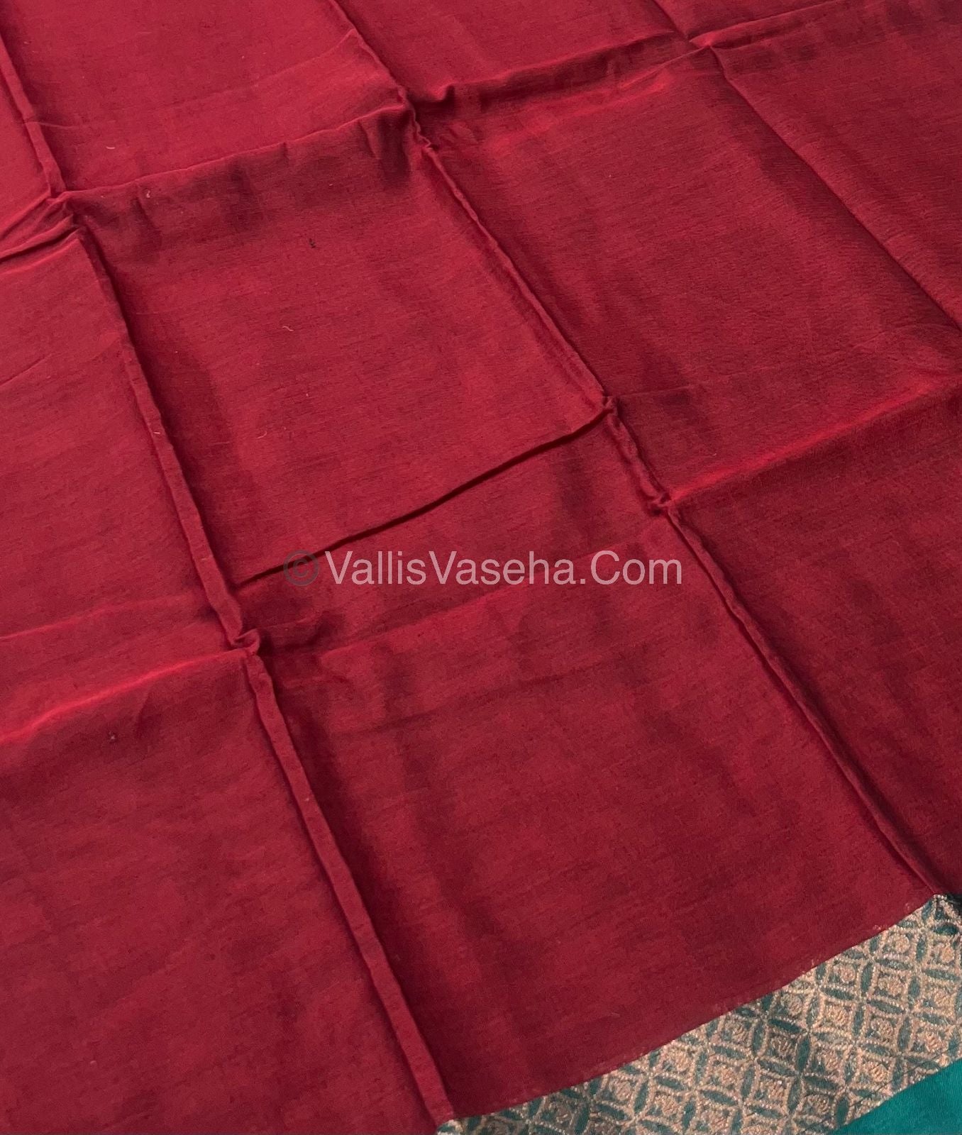 Dhaka Cotton Saree - VVDCS001