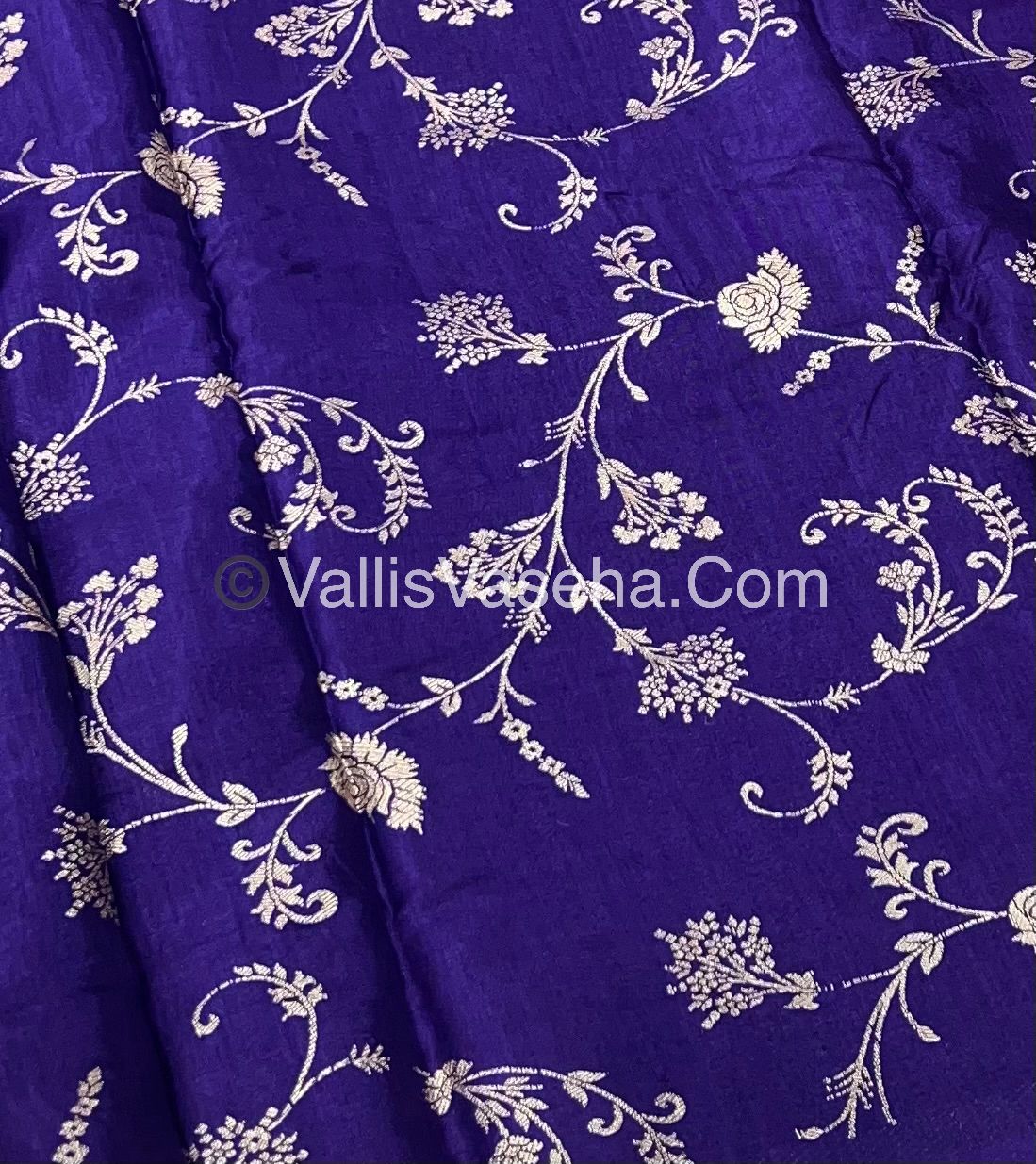 Semi Viscose / Semi Mysore Crepe Silk Variety - Embossed Design - VVSMC002