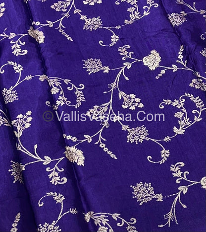 Semi Viscose / Semi Mysore Crepe Silk Variety - Embossed Design - VVSMC002