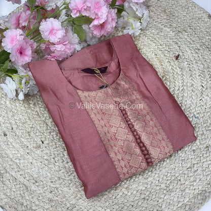 Ready Made - Anarkali - Vichitra Silk -   VVRAK001