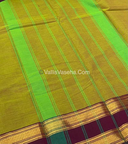 Kanchi Cotton Saree - VVKCS015