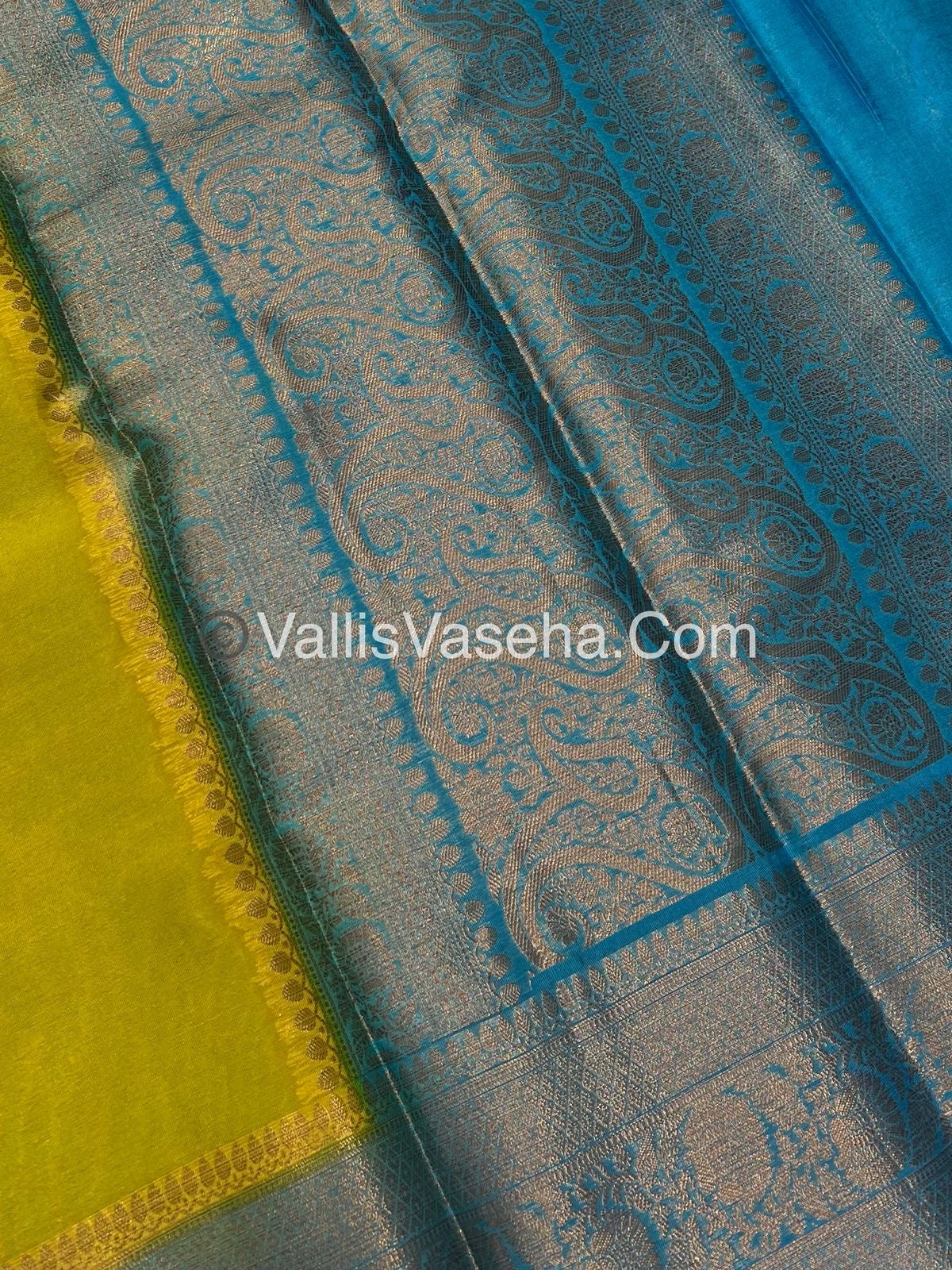 40% less - Offer Saree - Semi Banarsi Silk Saree - VVDS006