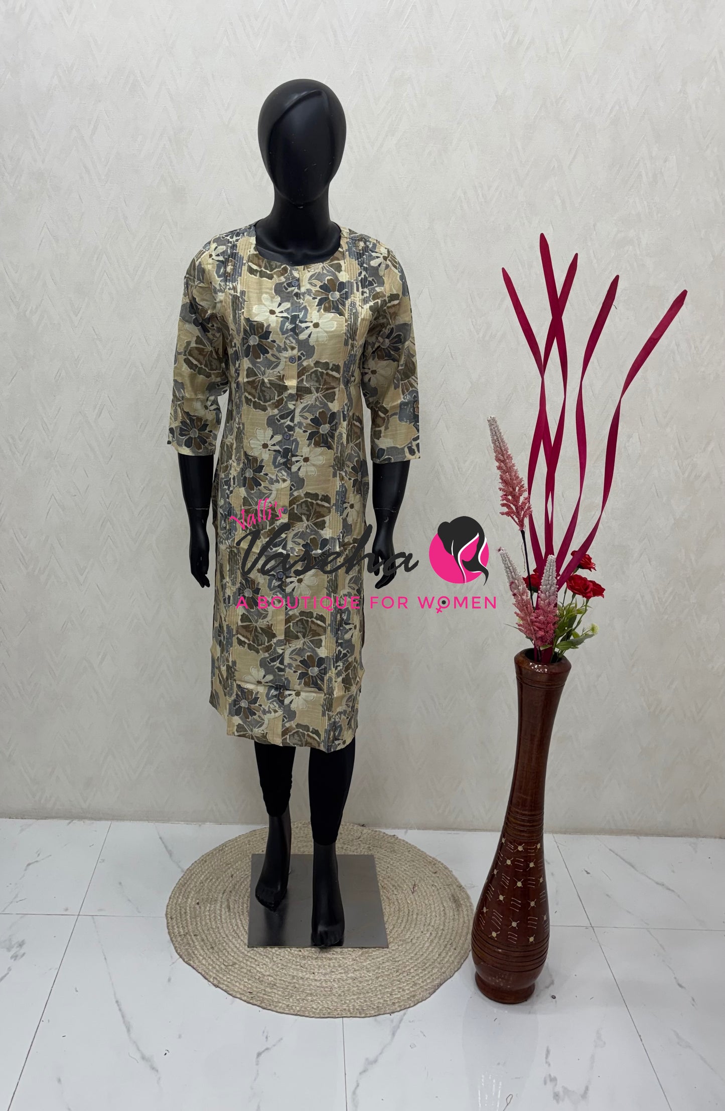 Ready Made -  Kurti - Straight Cut - VVRMS021