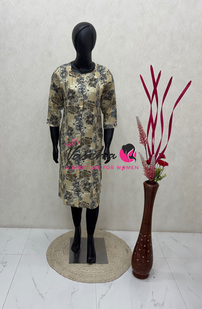 Ready Made -  Kurti - Straight Cut - VVRMS021