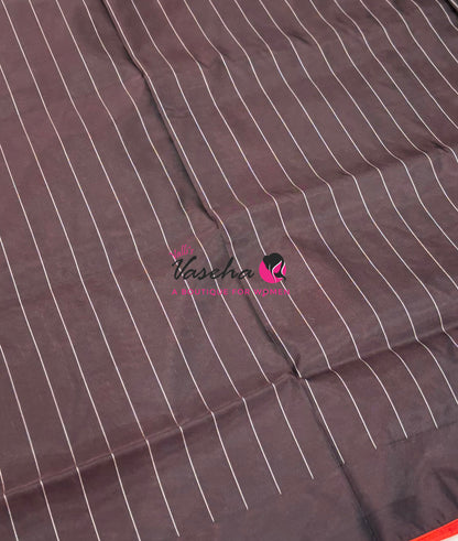 Vazhai Pattu Saree / Banana Pith - With Blouse - VVVPS003