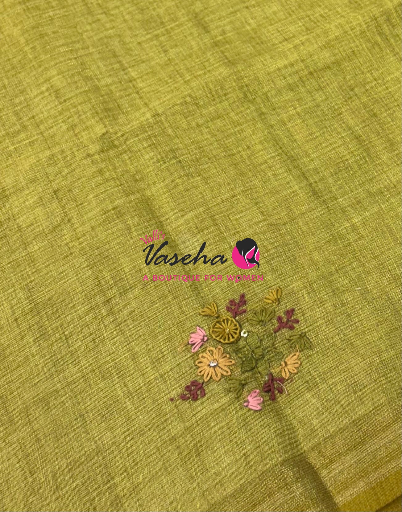 French Knot - Tissue Saree  - VVLFN019