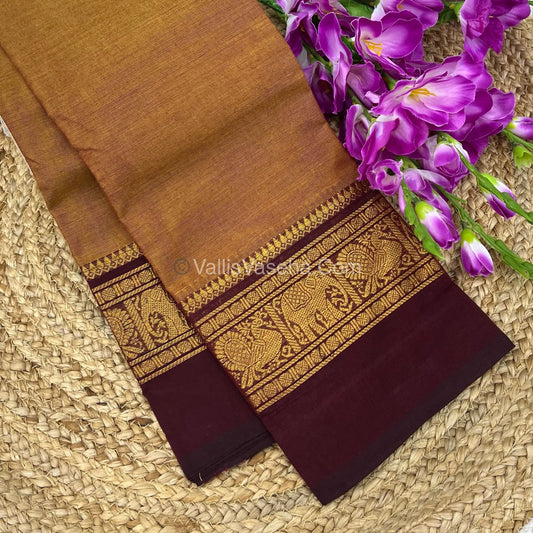 Kanchi Cotton Saree - VVKCS007