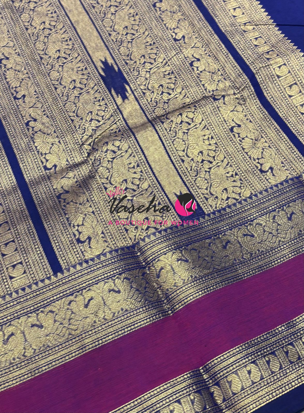 Kanchi Cotton Saree - VVKCS022