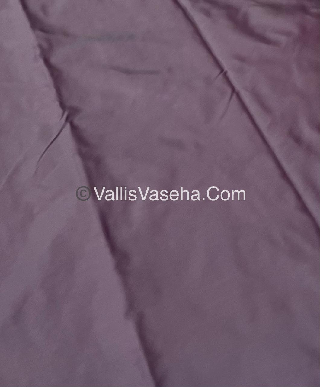 Semi Silk Saree - Aarani Pattu Style - VVSSS005