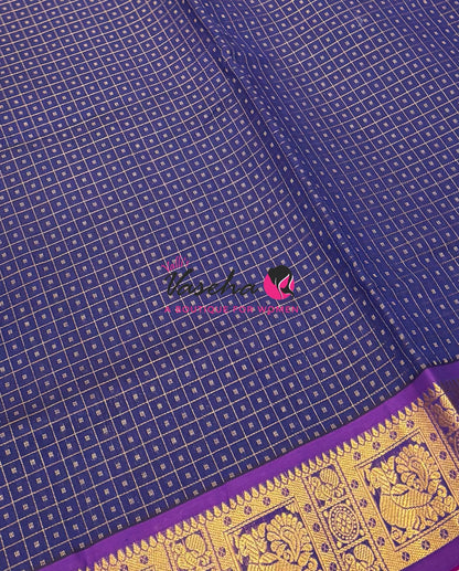 Semi Silk Cotton Saree Lakshadeepam Shade |VVSSC009