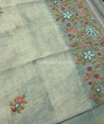 French Knot - Tissue Saree -  VVLFN001