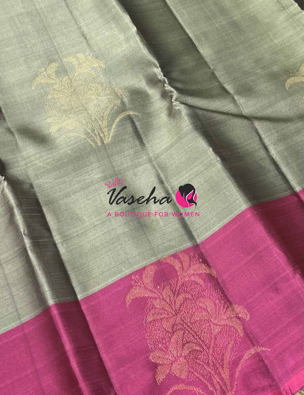 Half Mix - Pure Soft Silk Saree - VVPSS104