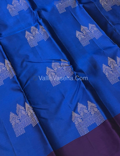 Half Mix - Pure Soft Silk Saree - VVPSS030
