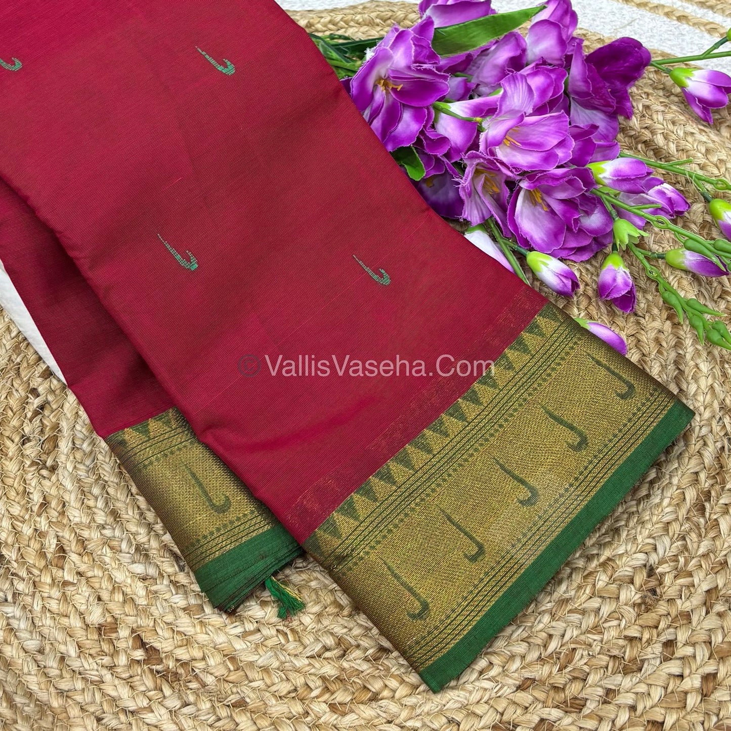 Kanchi Cotton Saree - VVKCS017