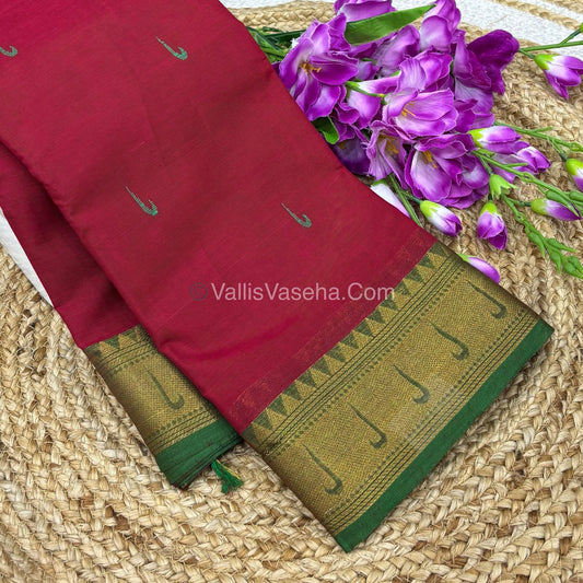 Kanchi Cotton Saree - VVKCS017