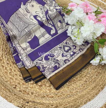 Chennur Silk | Kalamkari Prints | VVCKS006