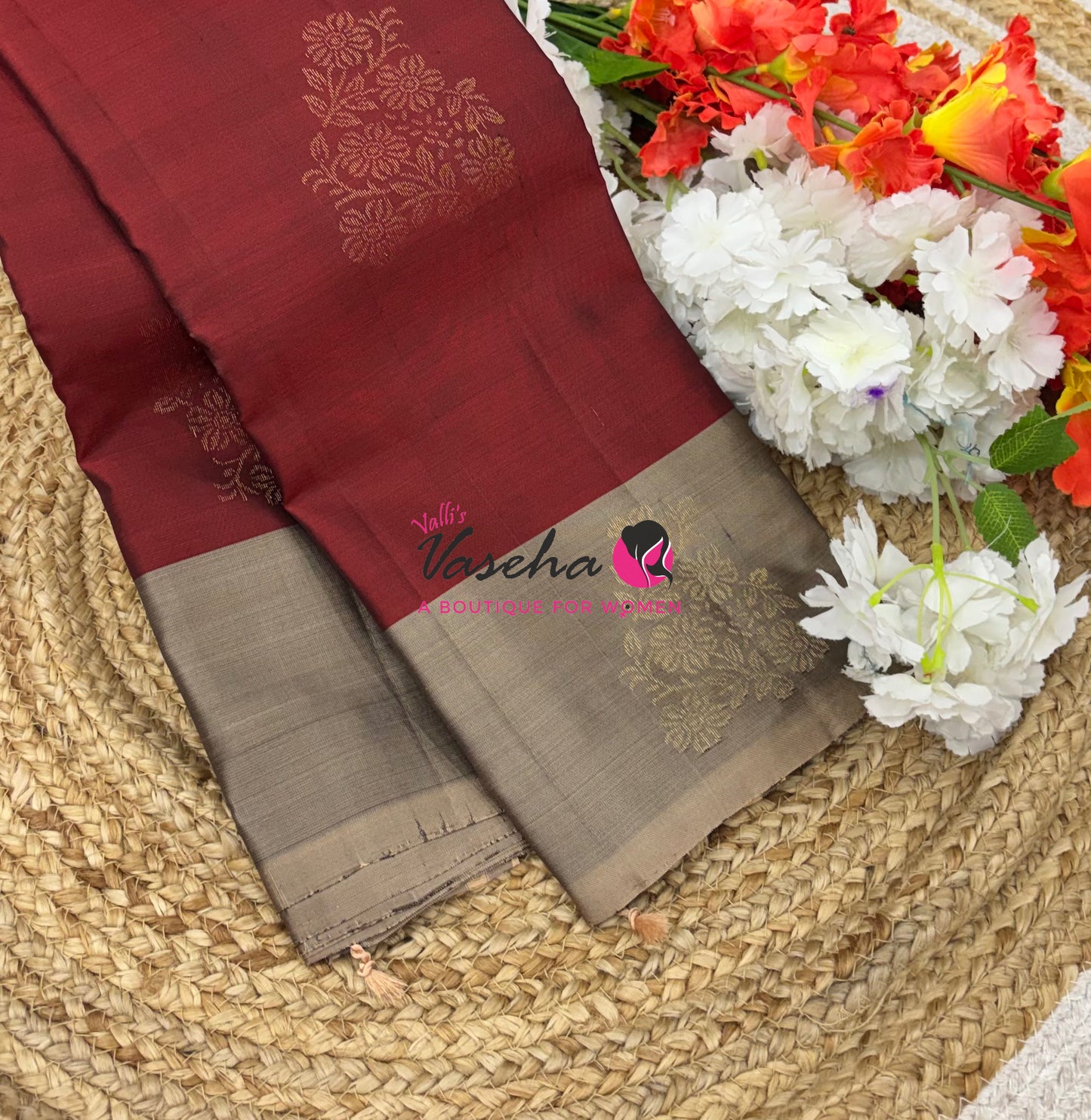 Half Mix - Pure Soft Silk Saree - VVPSS083