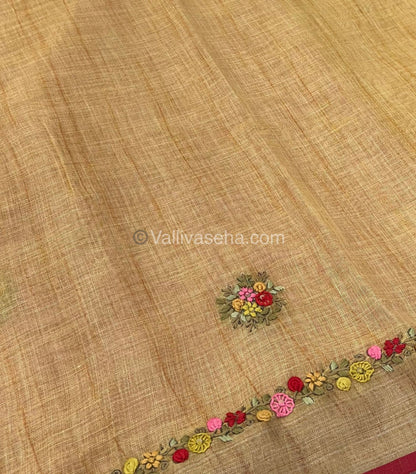 French Knot - Tissue Saree -  VVLFN001