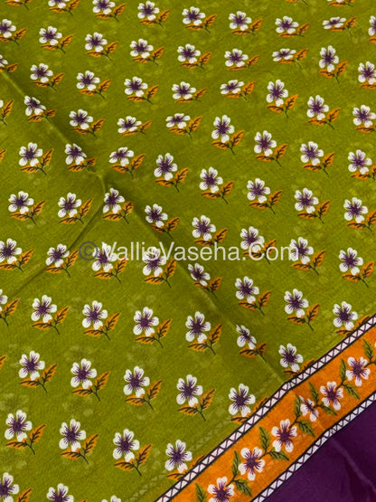 Pure Cotton Voile Saree | VVPVC001