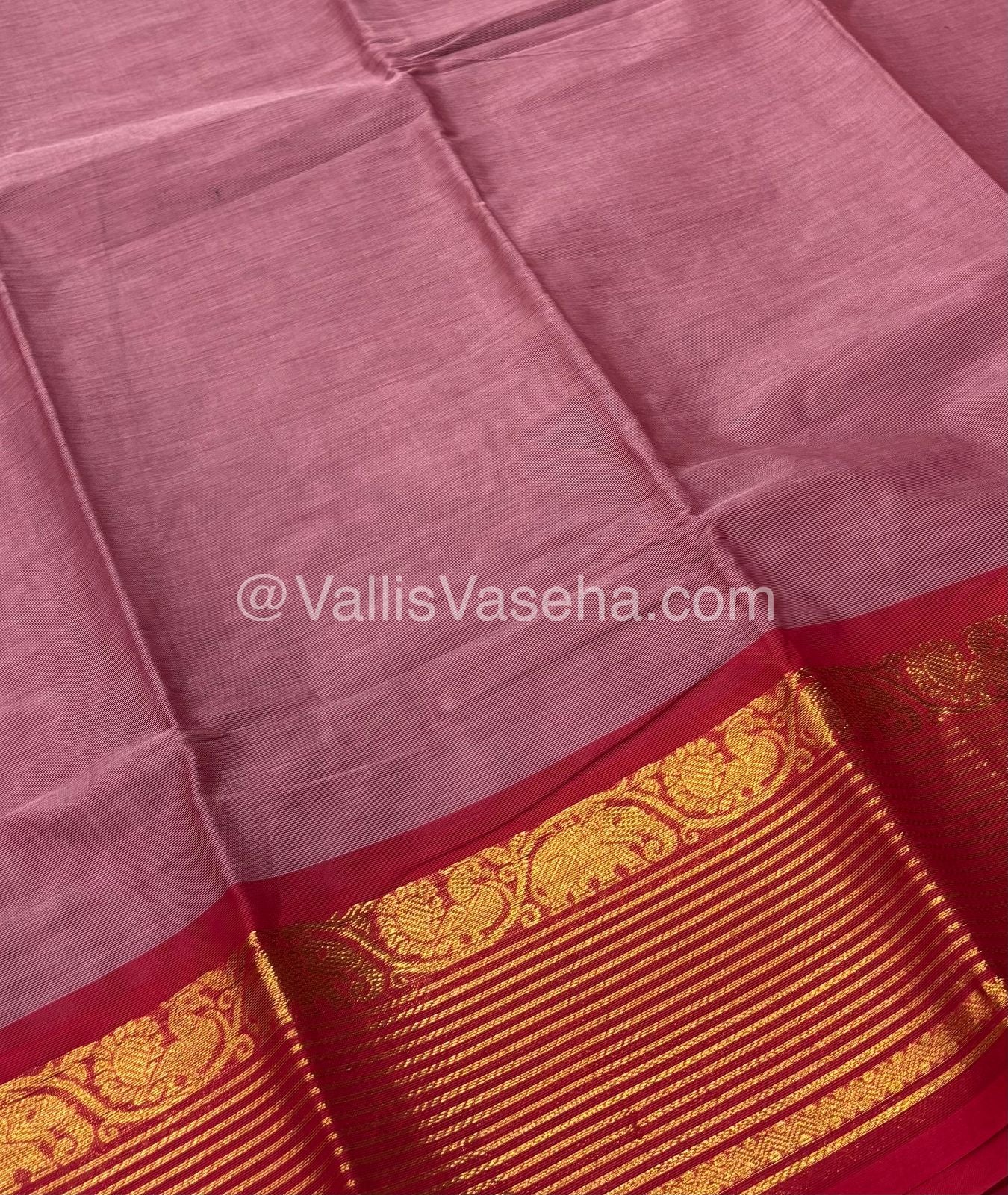 Kanchi Cotton Saree - VVKCS016