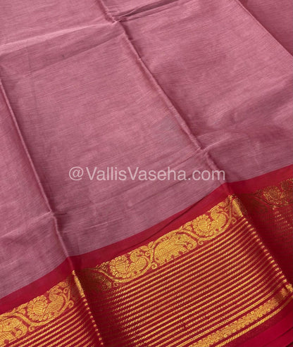 Kanchi Cotton Saree - VVKCS016