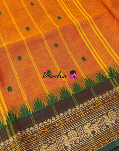 Chettinadu Cotton Saree - VVCCS003