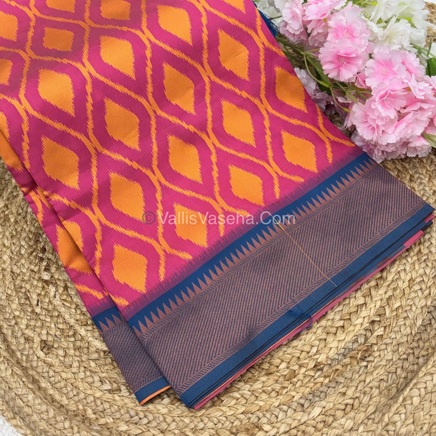30% less - Offer Saree - Semi Silk Saree - VVDS005