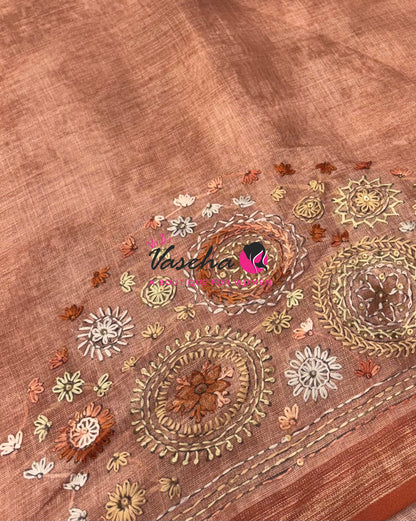 French Knot - Tissue Saree  - VVLFN019