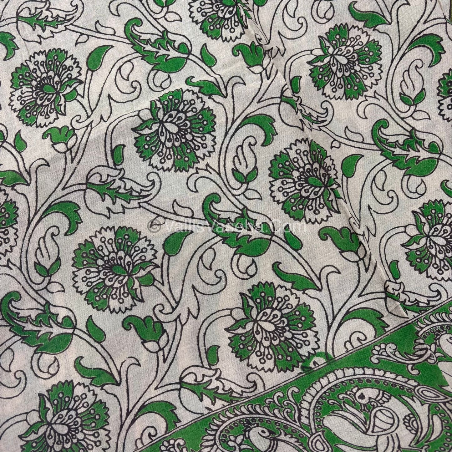 Pure Kalamkari Cotton Saree - VVPKC002