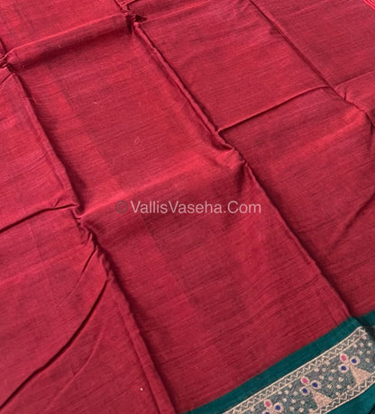 Dhaka Cotton Saree - VVDCS001
