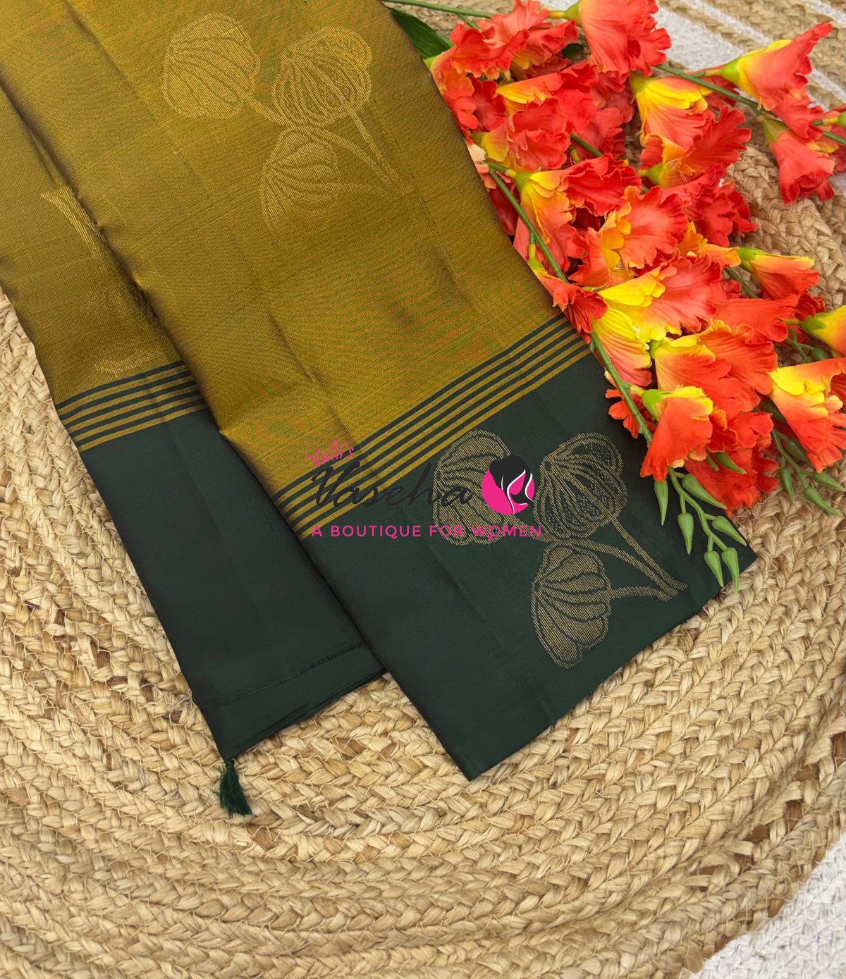 Half Mix - Pure Soft Silk Saree - VVPSS108