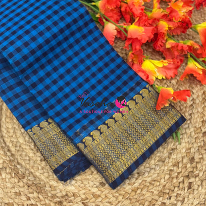 Chettinadu Cotton Saree - VVCCS004