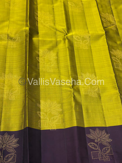 Half Mix - Pure Soft Silk Saree - VVPSS075