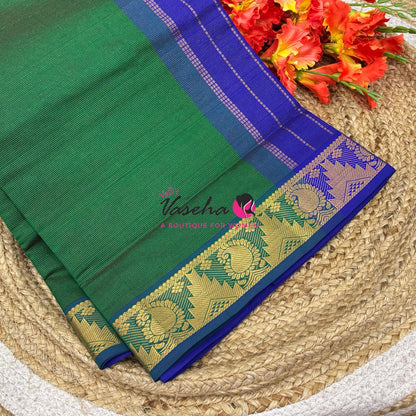 Semi Silk Cotton Saree | Vairavoosi  Design |VVSSC017