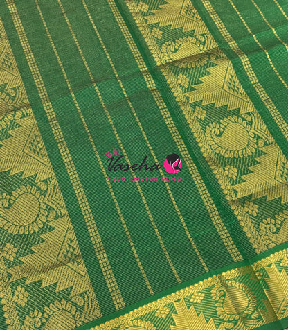 Semi Silk Cotton Saree | Vairavoosi  Design |VVSSC017